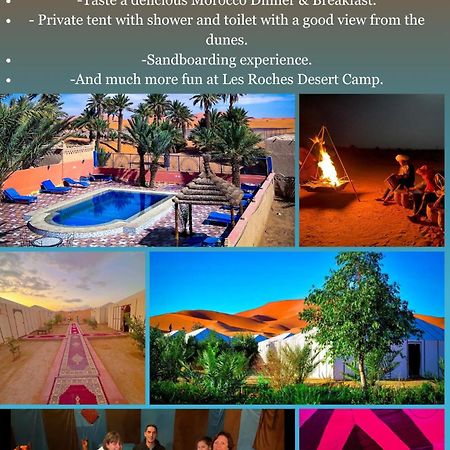 Les Roches Desert Camp Merzouga Ngoại thất bức ảnh